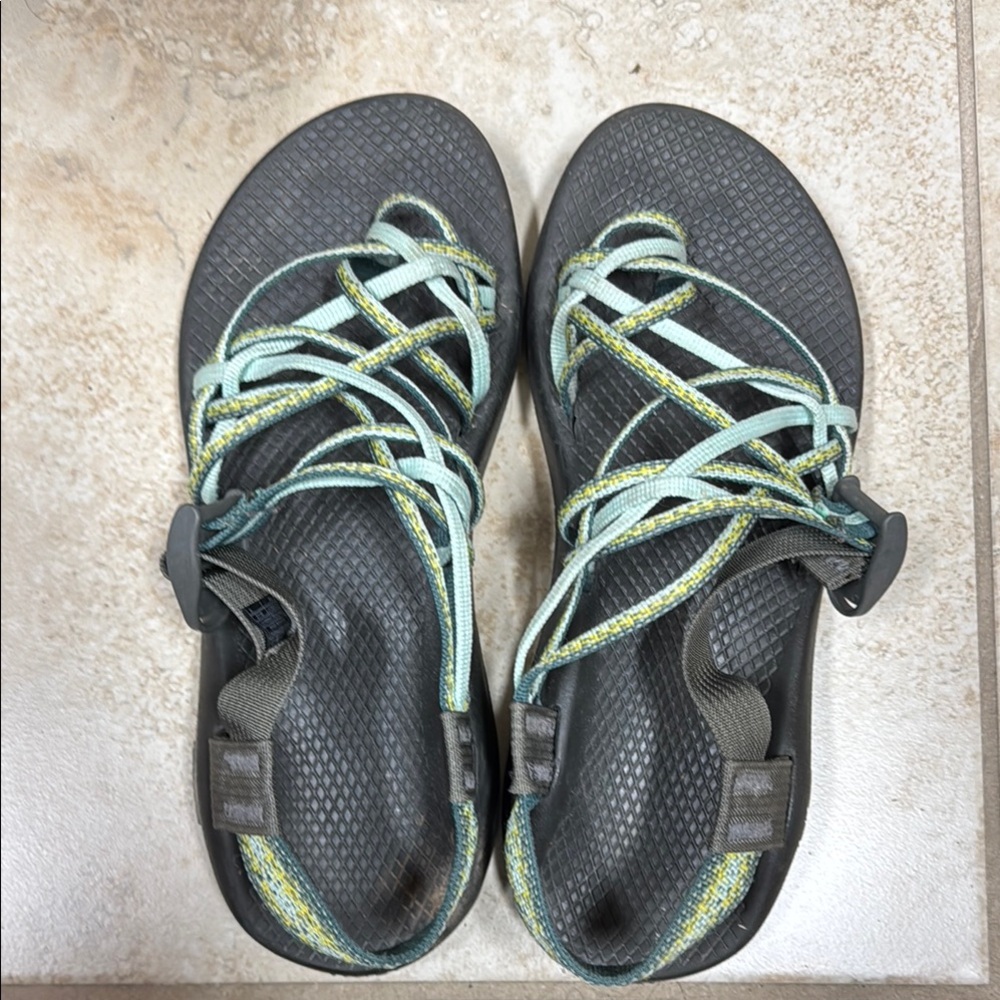 Chacos Women's Sandals in Gray and Green